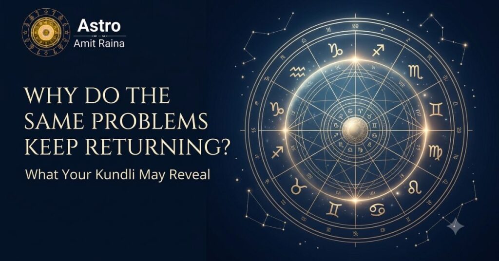 why do the same problems keep returning - what your kundly may reveal - astro amit raina blog